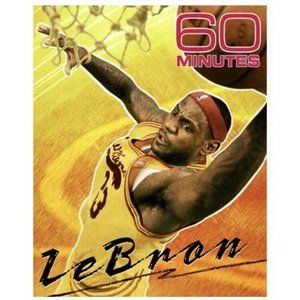 Lebron James 2009 CBS 60 Minutes Interview DVD 50' Underhand Shot Timeless Story